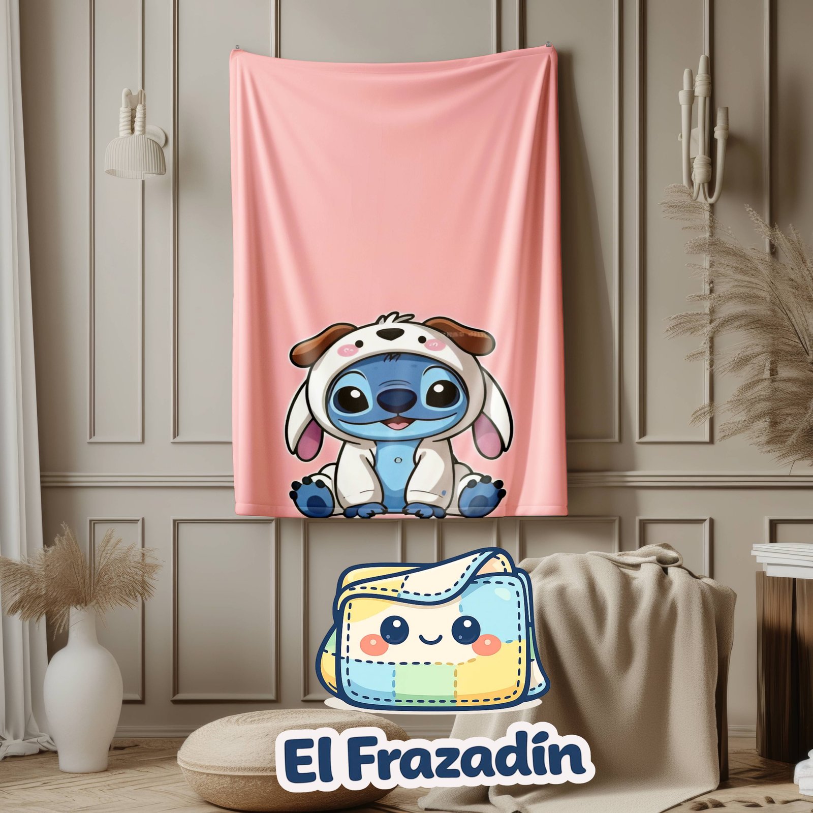 FRAZADA STITCH TIERNO